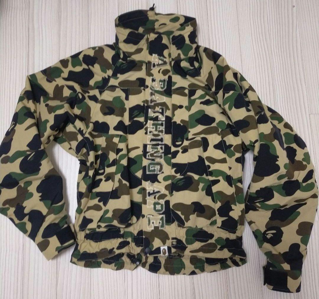 A Bathing Ape カモフラージュジャケット M A BATHING APE - A BATHING APE アベイシングエイプ カモフラ