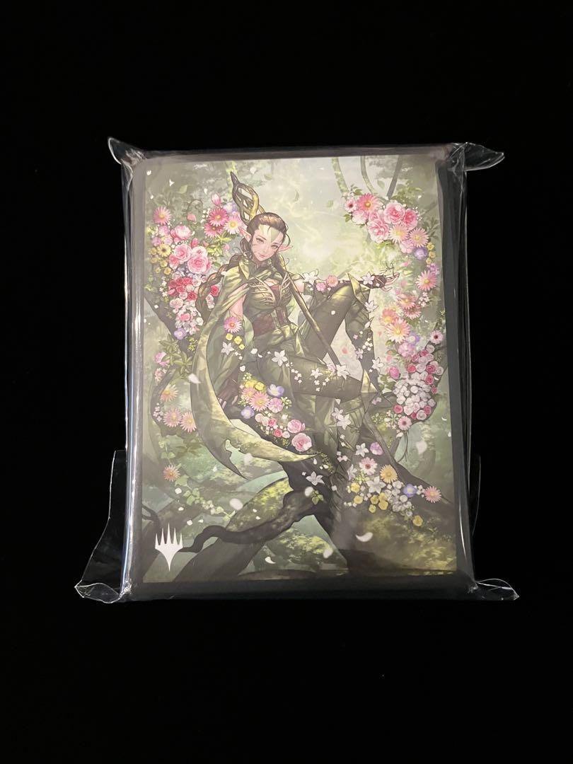 【MTG 】復活した精霊信者、ニッサ プレイマット＆スリーブ【新品　日本限定】
