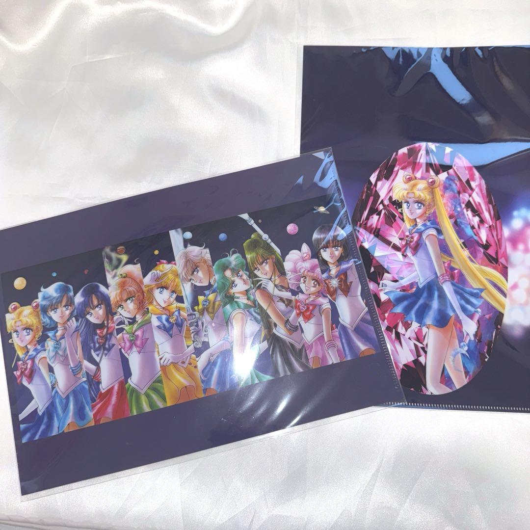 S62 セーラームーン展クリアファイル セーラームーン展 クリアファイル A4 2点 - メルカリ