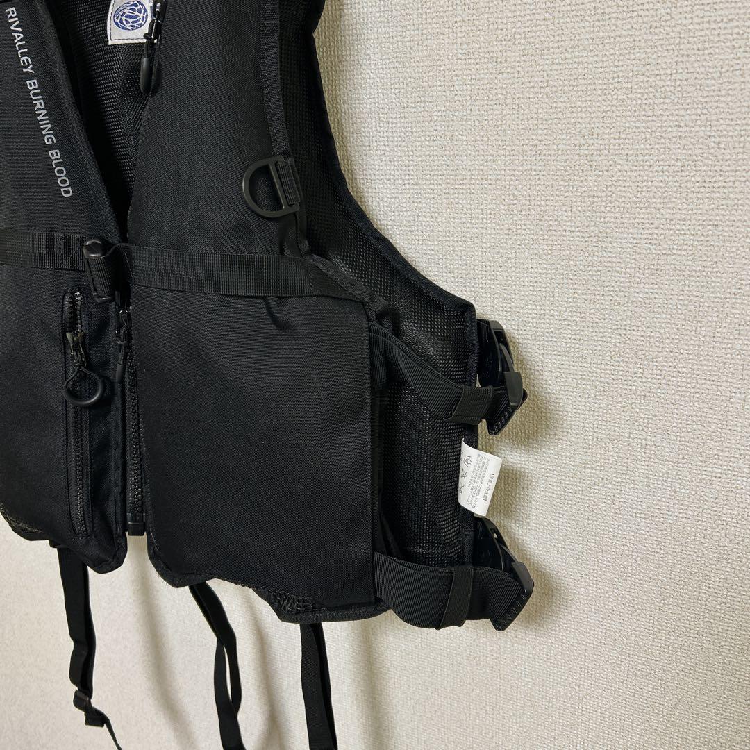RBB ロックショアシューティングベスト ブラック
