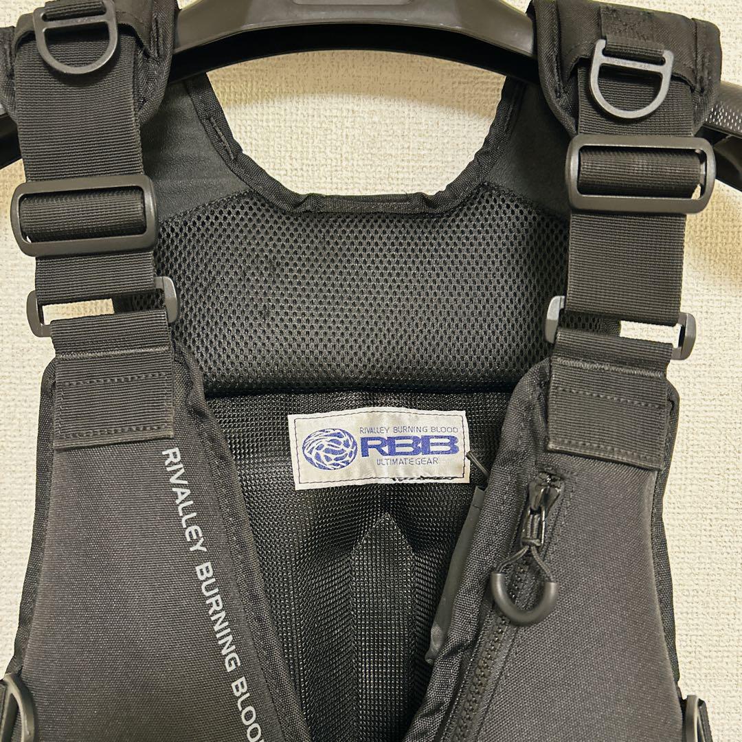 RBB ロックショアシューティングベスト ブラック