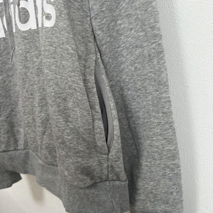 Adidas アディダス S レディース パーカー ビッグプリント かわいい メルカリ