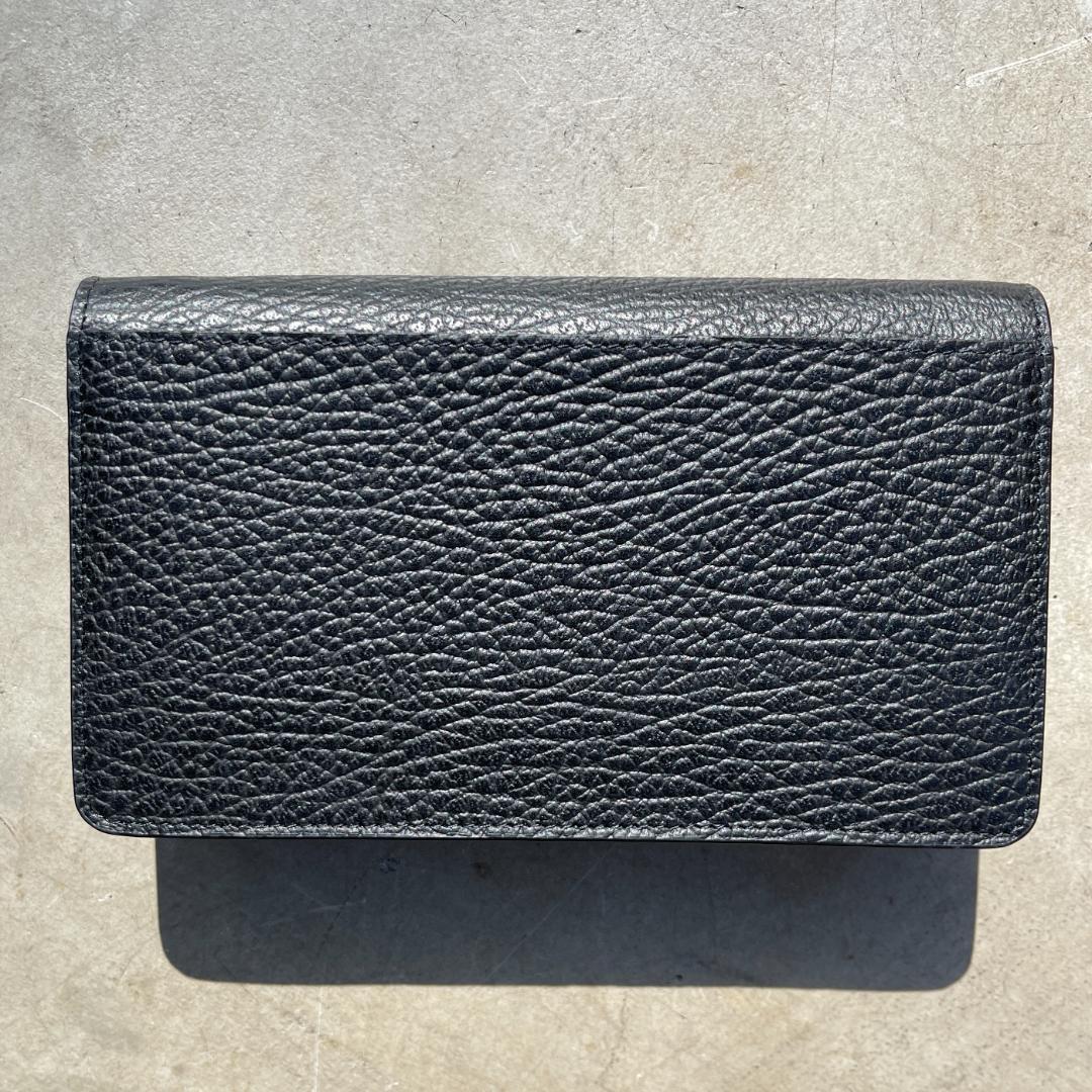 【新品】 Maison Margiela チェーンウォレット 長財布 ブラック