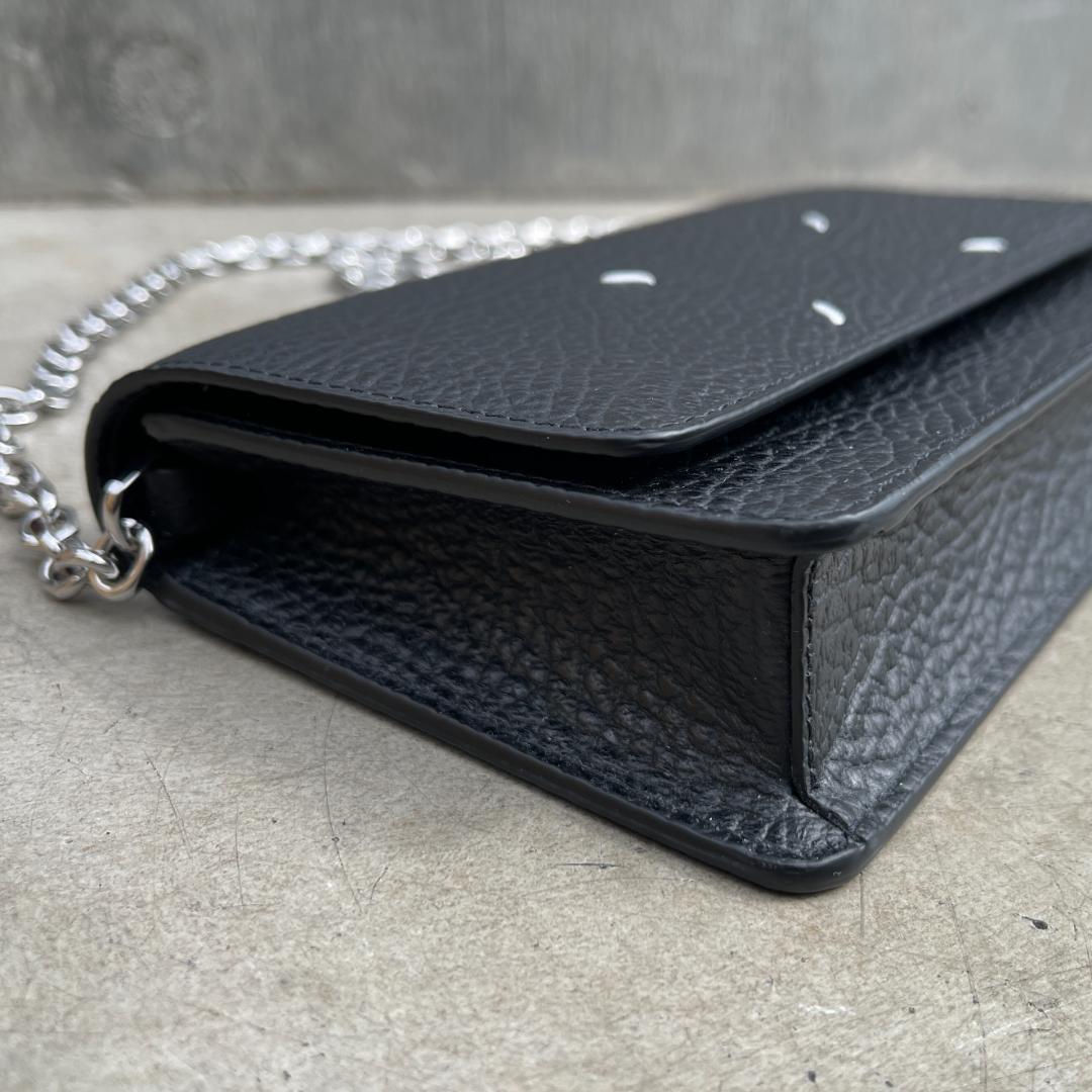 【新品】 Maison Margiela チェーンウォレット 長財布 ブラック