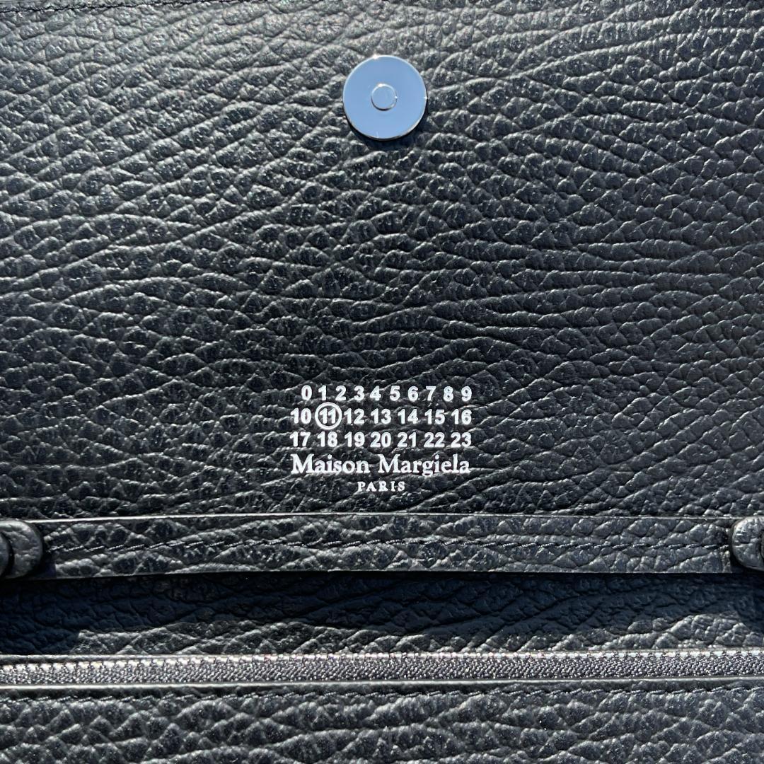 【新品】 Maison Margiela チェーンウォレット 長財布 ブラック