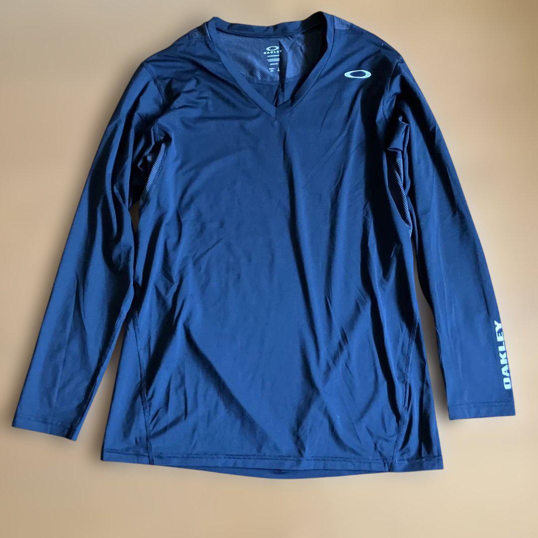 OAKLEY パフォーマンスフィット 長袖シャツ JPN XL ブラック