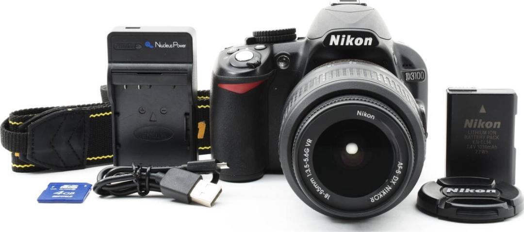 G23/5854C-9 ニコンD3100 ボディ AF-S 18-55mm VR 画像2