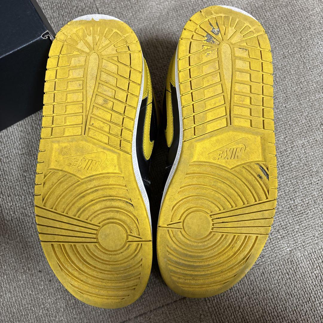 Air Jordan 1 Low ブラック/イエロー 25.0