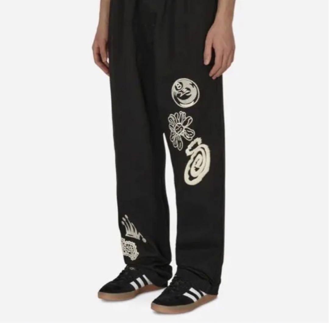 Stussy Noma Icon Beach Pants WashedBlack