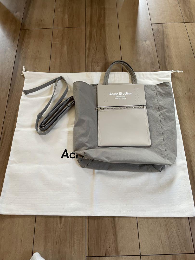 アクネトゥディオス　ペイパリーナイロントートバッグ　acne studios