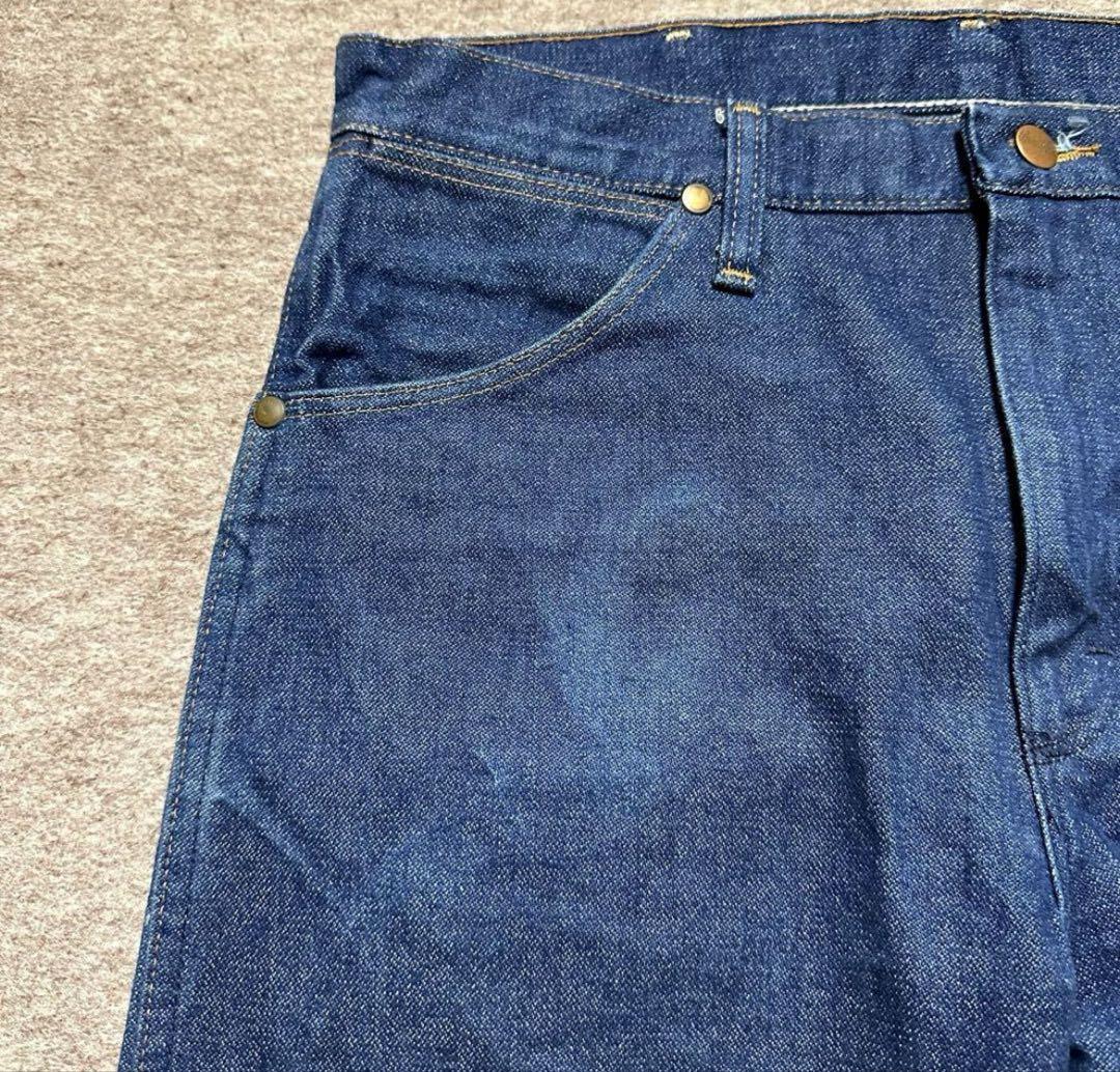 Wrangler 13MWZ ノンウォッシュ 美品 USA製 80s W33