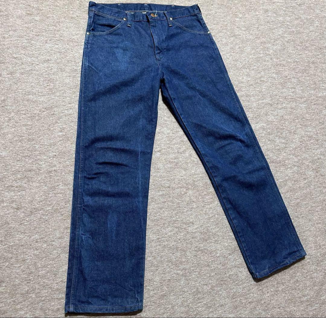 Wrangler 13MWZ ノンウォッシュ 美品 USA製 80s W33