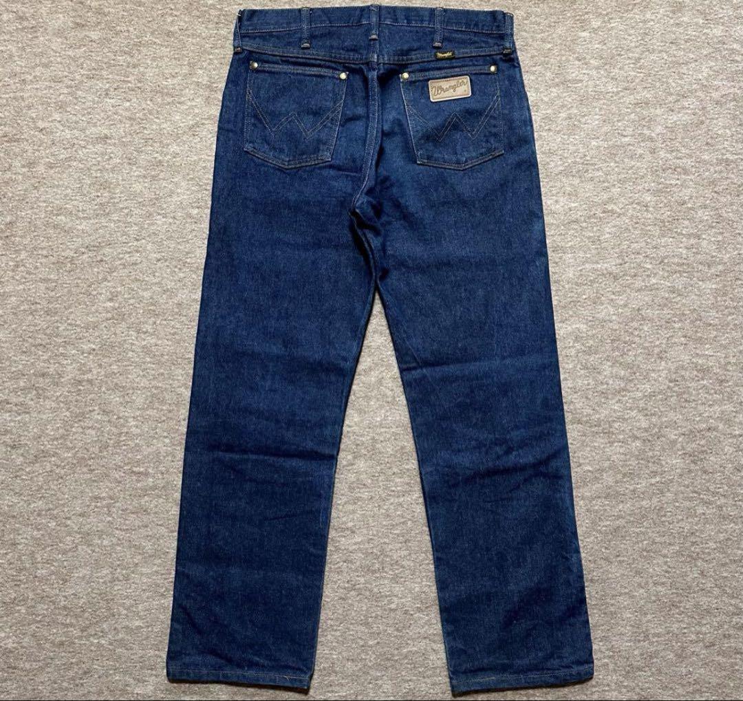 Wrangler 13MWZ ノンウォッシュ 美品 USA製 80s W33