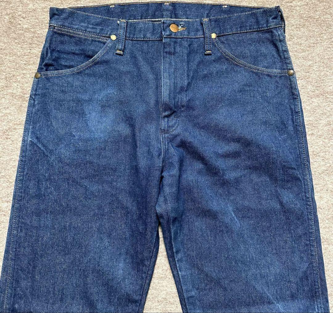 Wrangler 13MWZ ノンウォッシュ 美品 USA製 80s W33