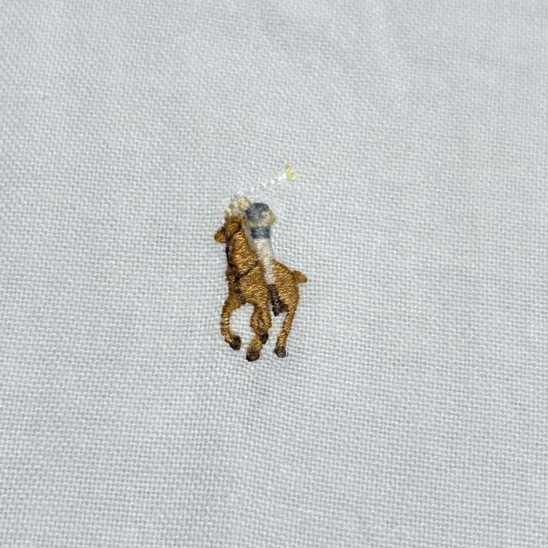 美品‼️ ラルフローレン シャツ ブラウス ホワイト 半袖 NO3235