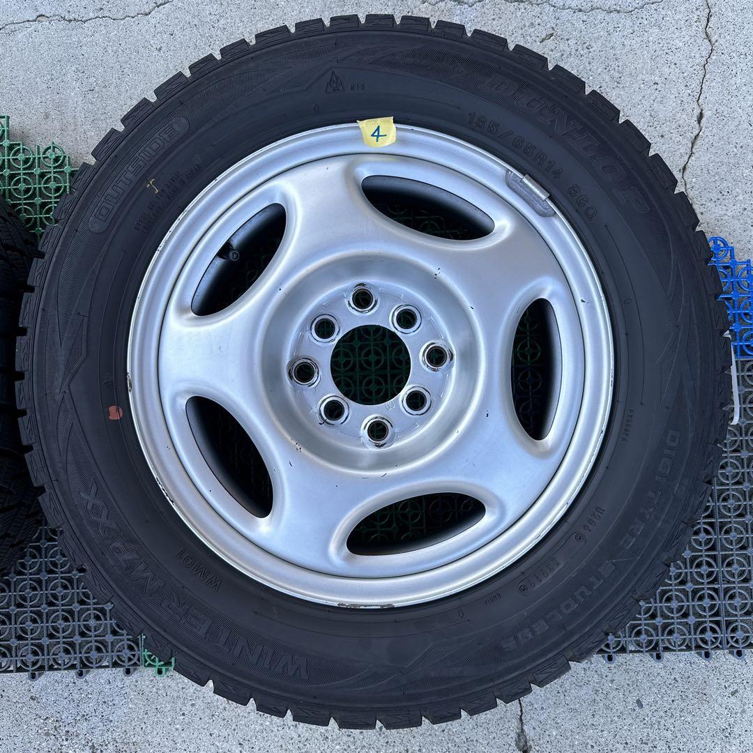 ダンロップ スタッドレス スノータイヤ 美品 画像8