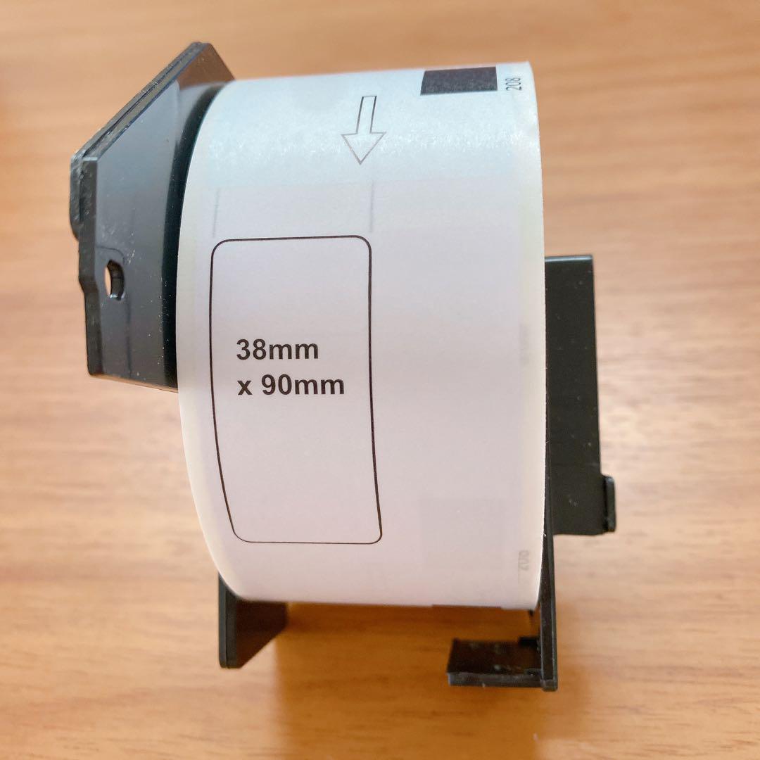 ブラザー 38mmx90mm感熱ラベルプリンター用