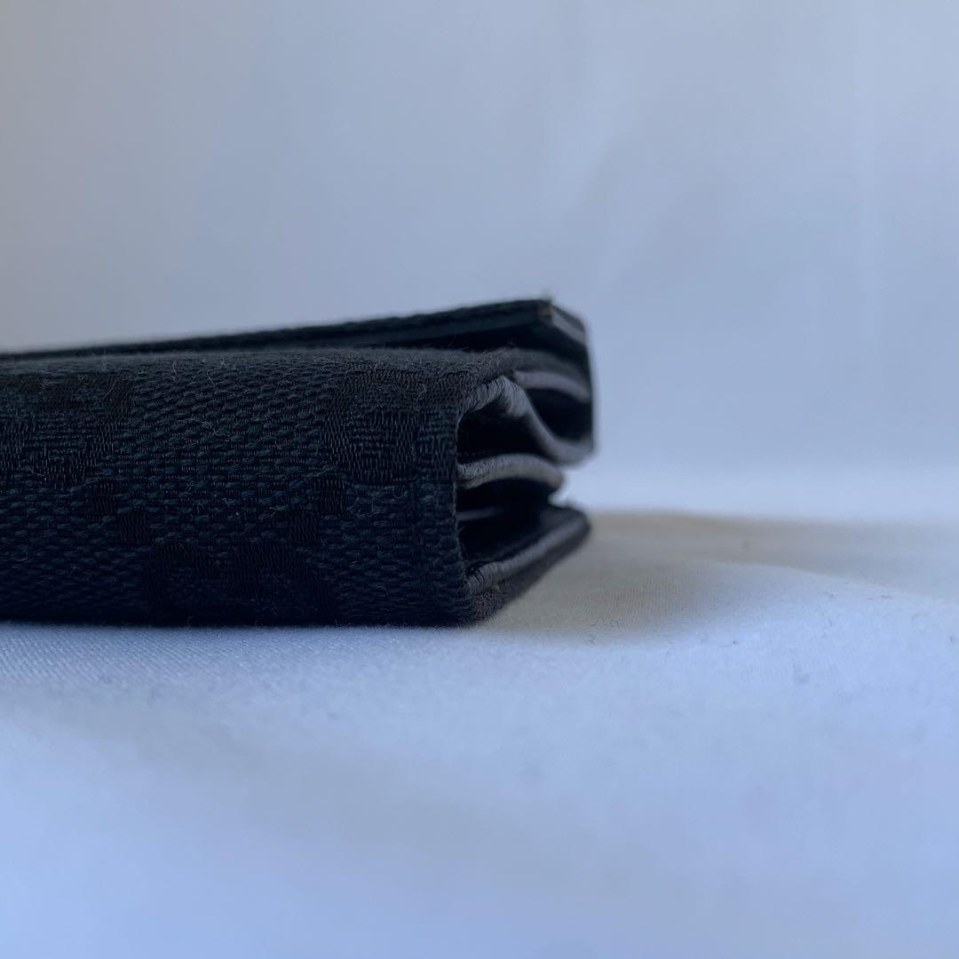 【新品未使用】GUCCI グッチ キャンバス 長財布 ブラック