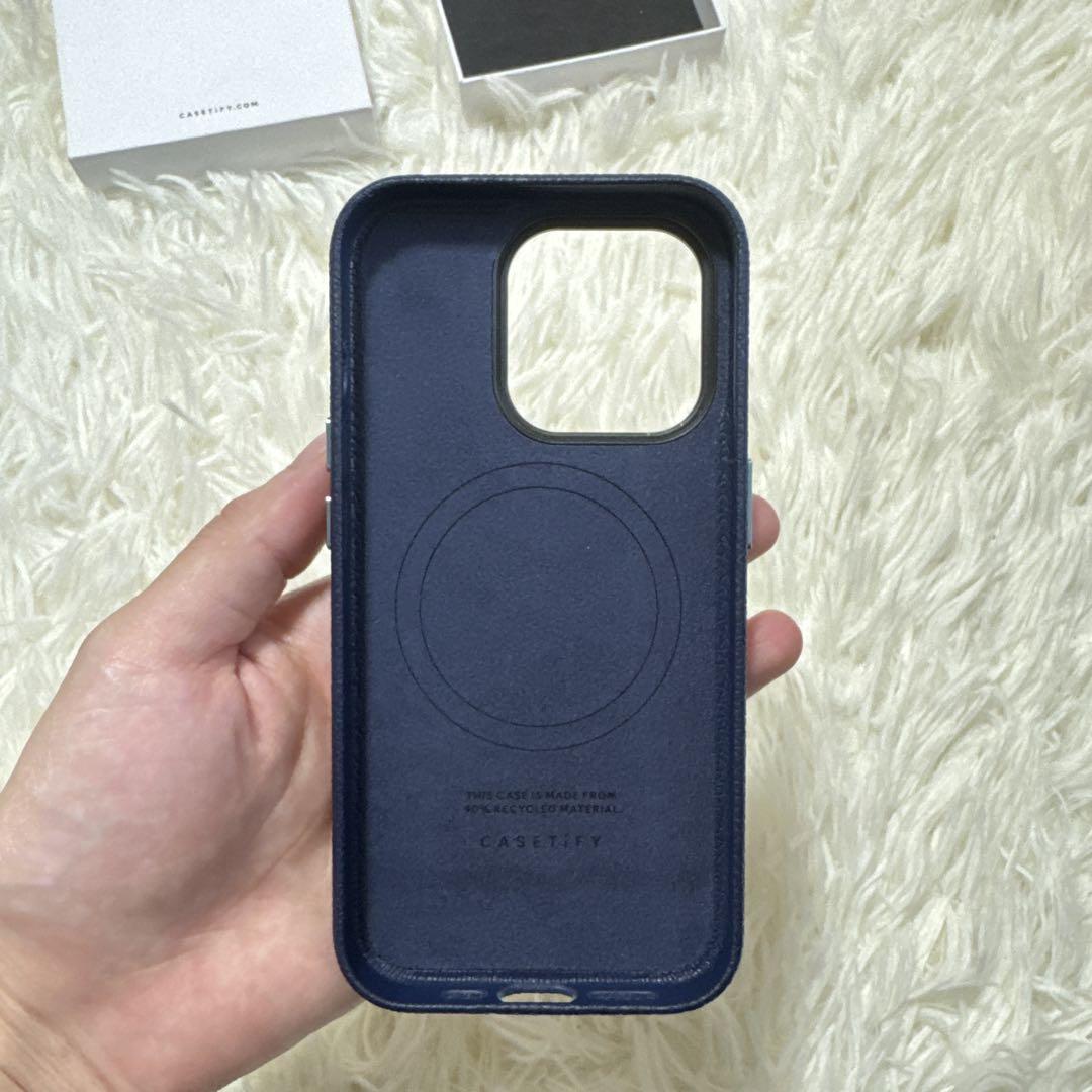 CASETiFY ペブルケース レザーケース iPhone 15pro Amazon.com: CASETiFY Pebbled iPhone 15 Pro Case [Textured
