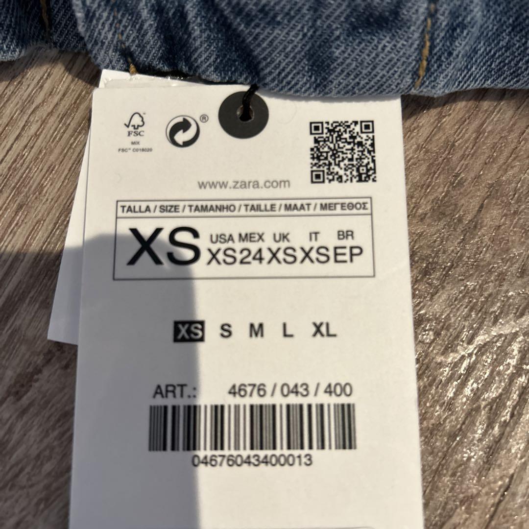 完売 ZARA デニムジャケット XS