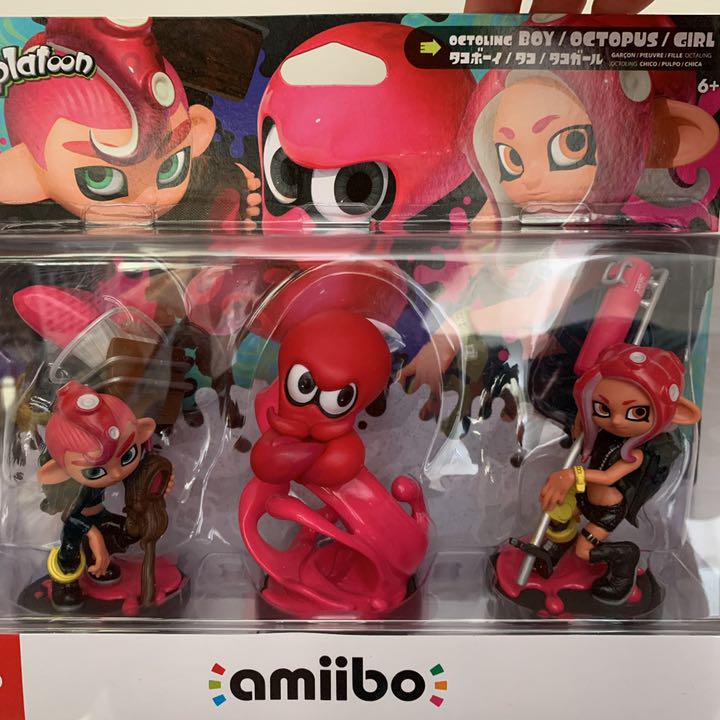 シニアファッション amiibo トリプル セット スプラトゥーン