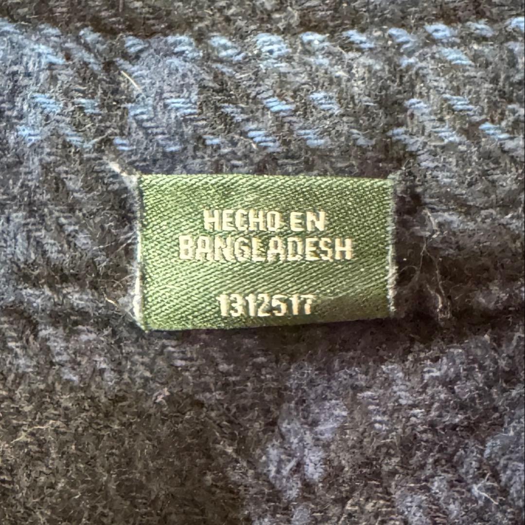 00s ORVIS ヘビーネルシャツ オンブレチェック Lサイズ オービス