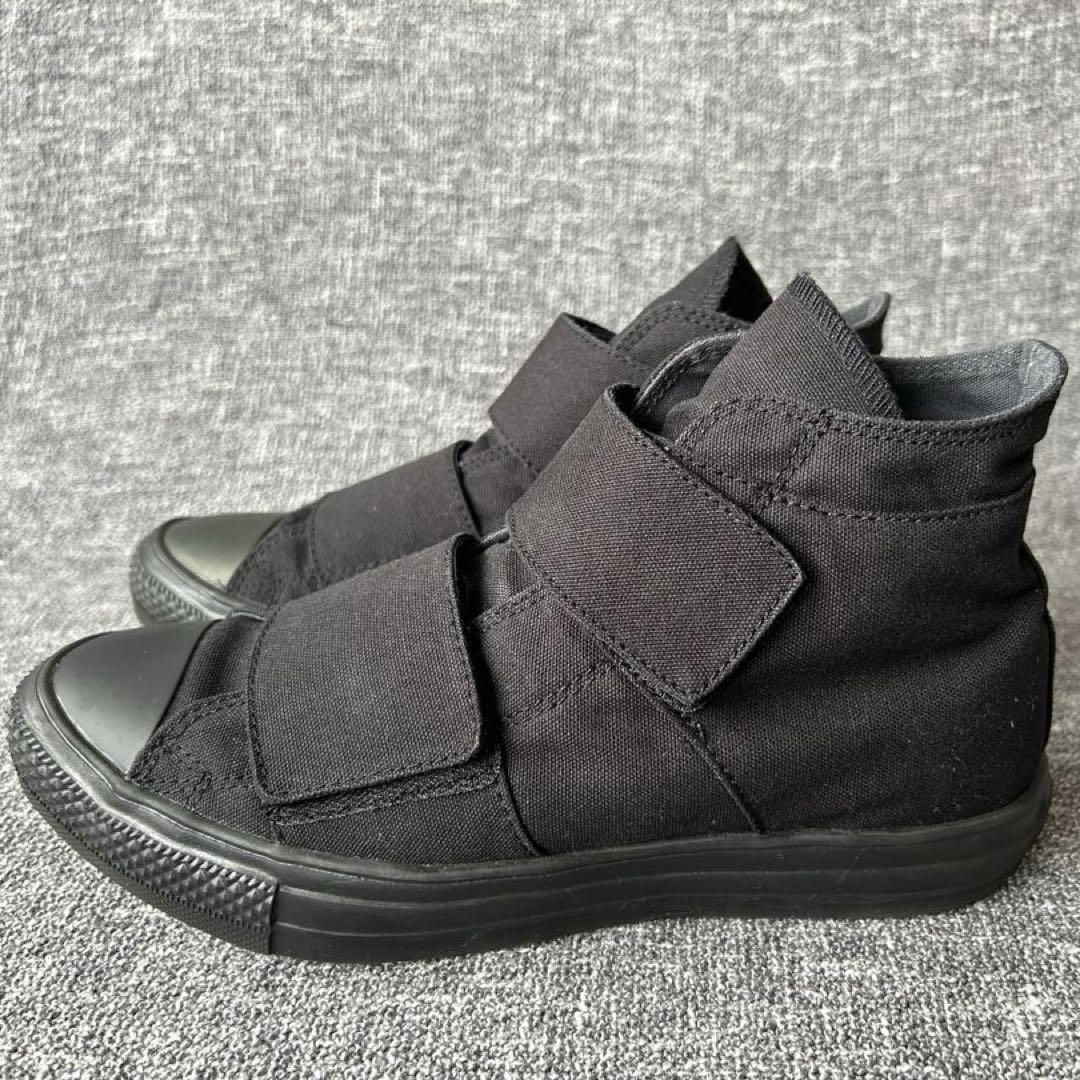 コンバース オールスター ビッグベルト ハイ 美品 黒 26 - メルカリ