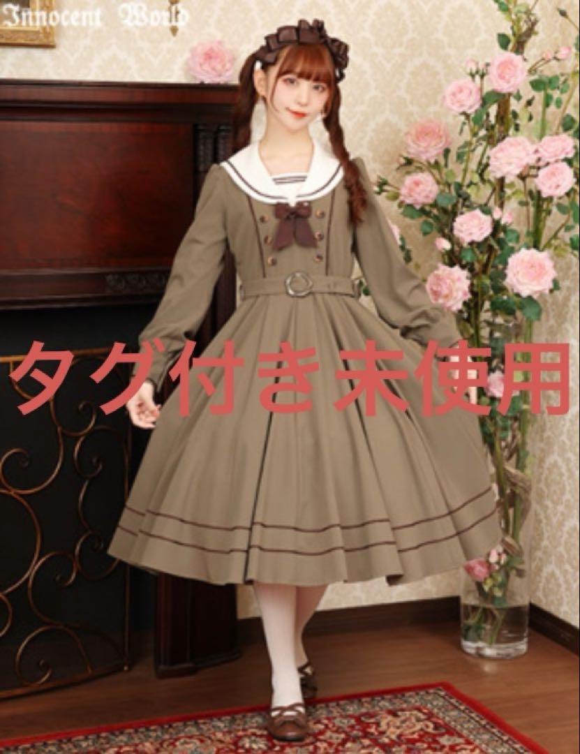 【新品】Innocent World アビーワンピース　カーキグリーン