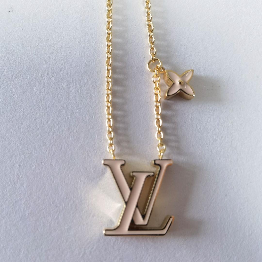 Louis Vuitton ゴールドネックレス Louis Vuitton ゴールド ネックレス - メルカリ