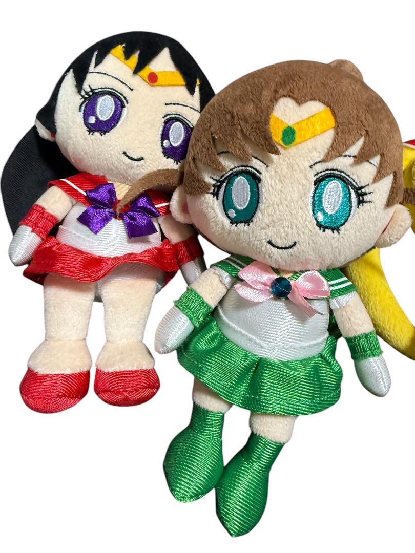 【美品】セーラームーン 20周年 miniぬいぐるみクッション 15体セット レア】セーラームーン 20周年 miniぬいぐるみクッション 15体セット