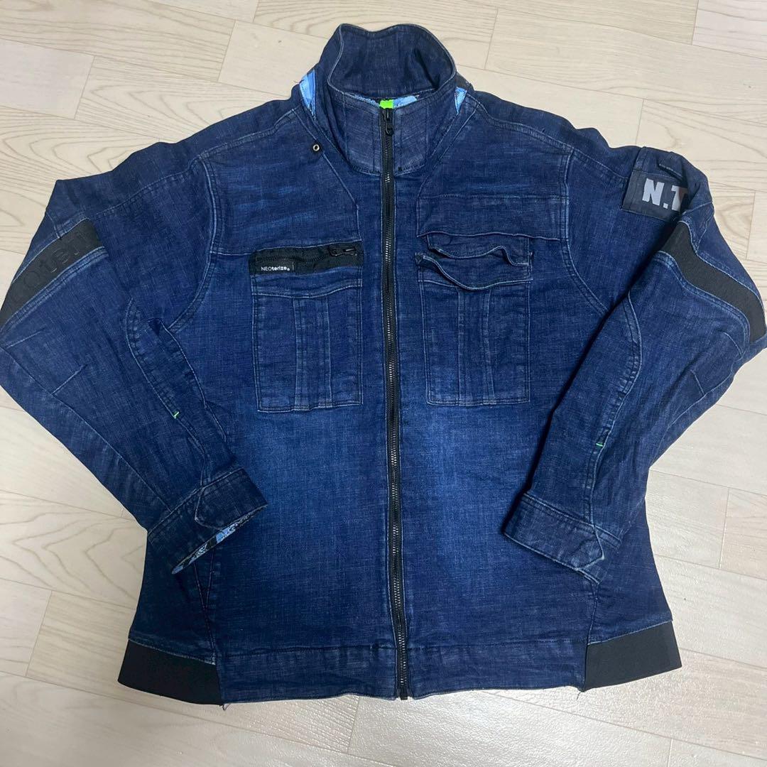 ネオテライズ　作業着　上下　セット　デニム　作業服