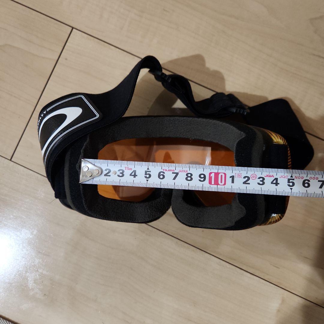 OAKLEY オレンジレンズ ゴーグル 専用ケース付き　木目調