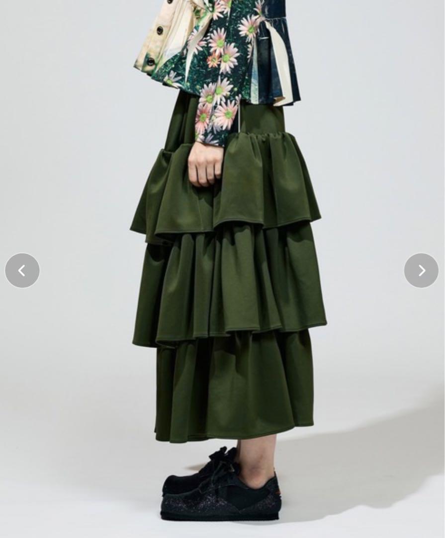 JERSEY TIERED SKIRT (BLUE) – NON TOKYO