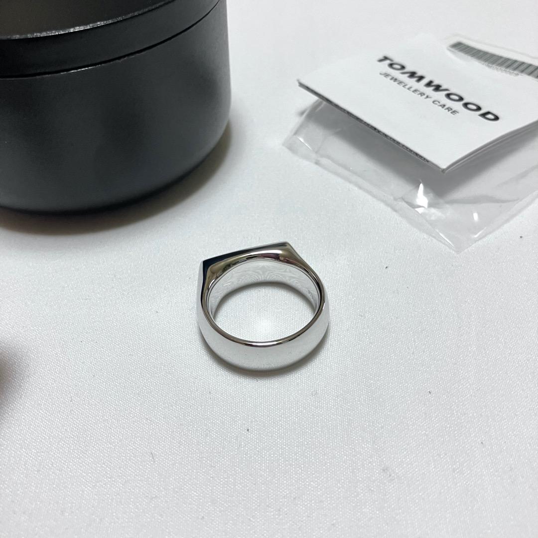 新品 62 TOM WOOD Crest Ring 指輪 6454