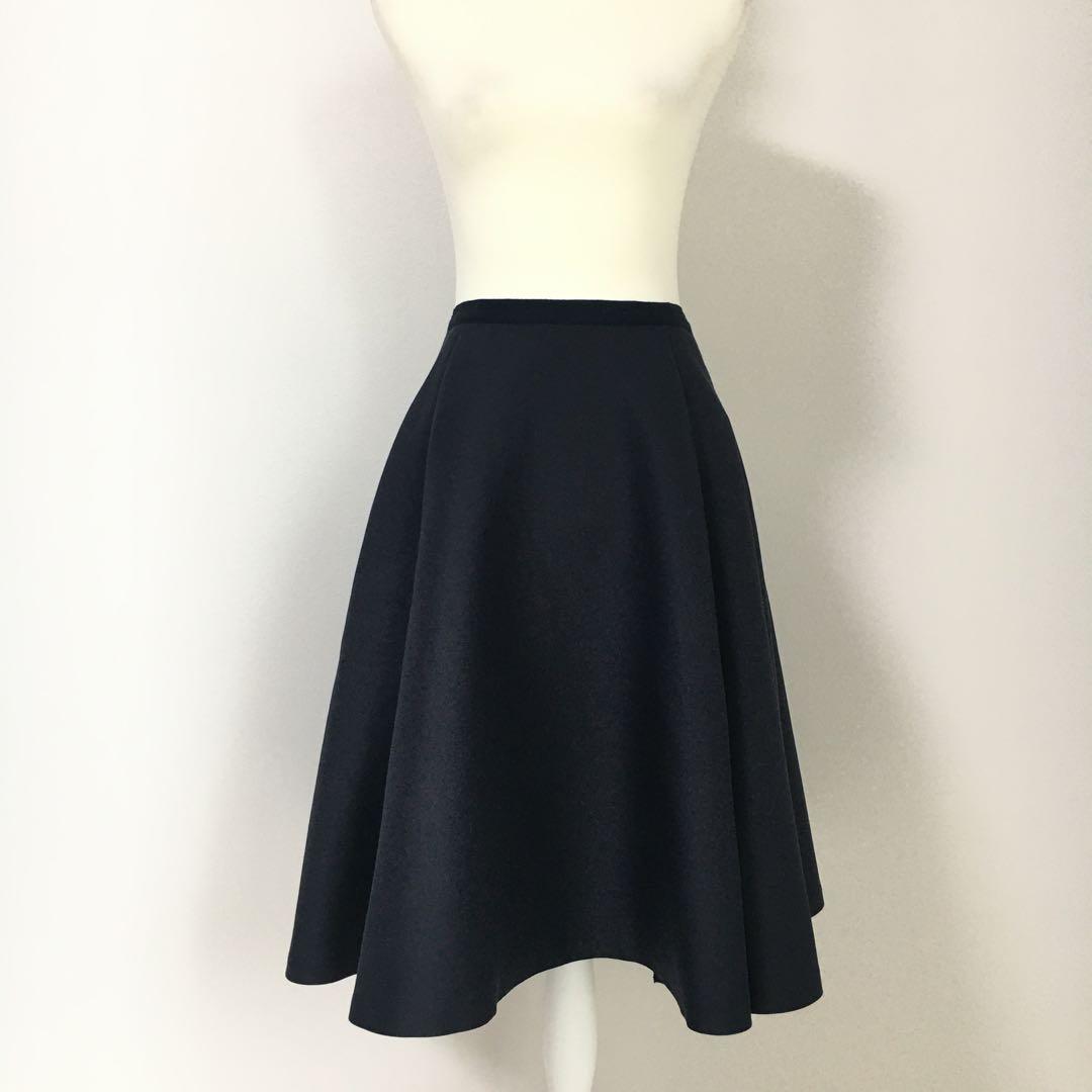 新作美品　定価15万円　FOXEY フォクシー　シルクウール　スカート