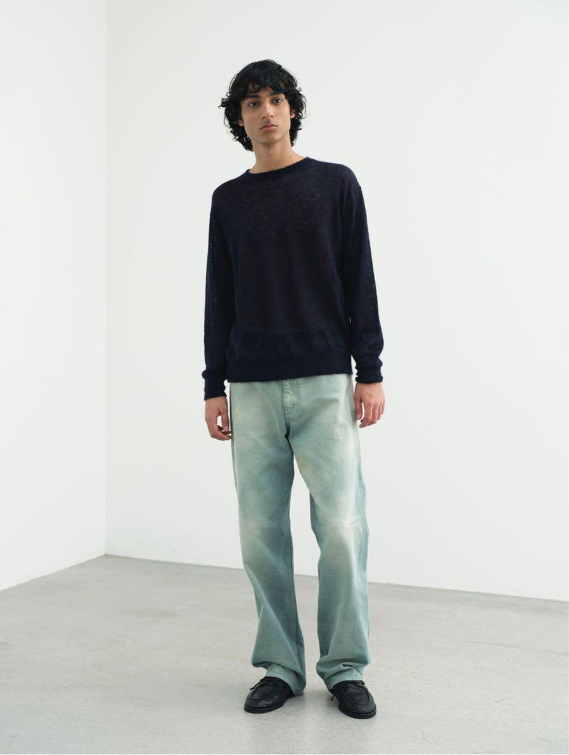 AURALEE ORGANIC COTTON DUCK PANTS 4 ベージュ