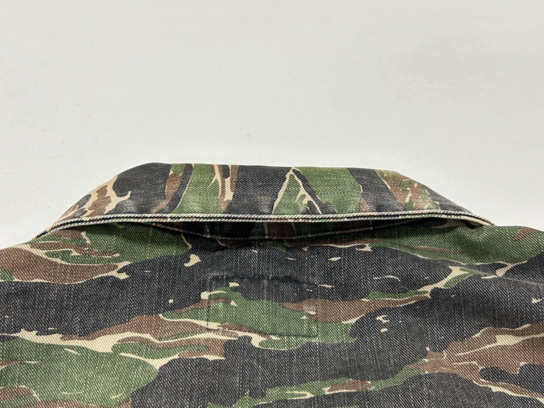 WTAPS ダブルタップス タイガーカモストライプ 長袖シャツ ジャケット XL