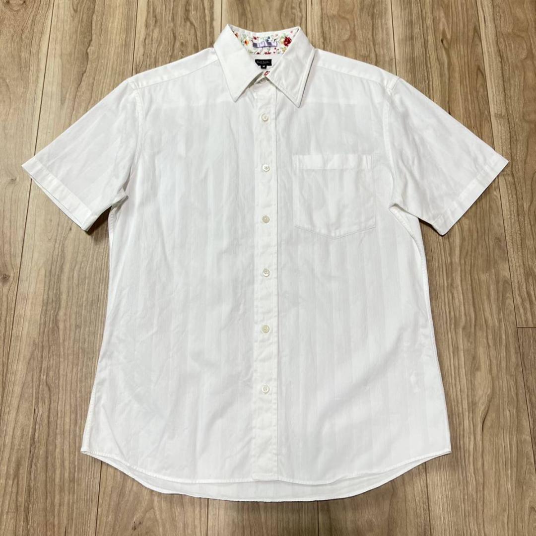◆Paul Smithポールスミス LONDON 半袖シャツ 綿 R-4781
