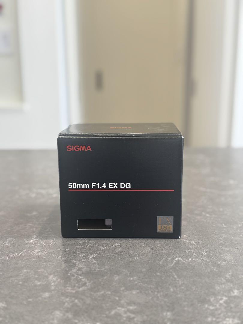 【EFマウント】SIGMA 50mm f/1.4 EX DG HSM