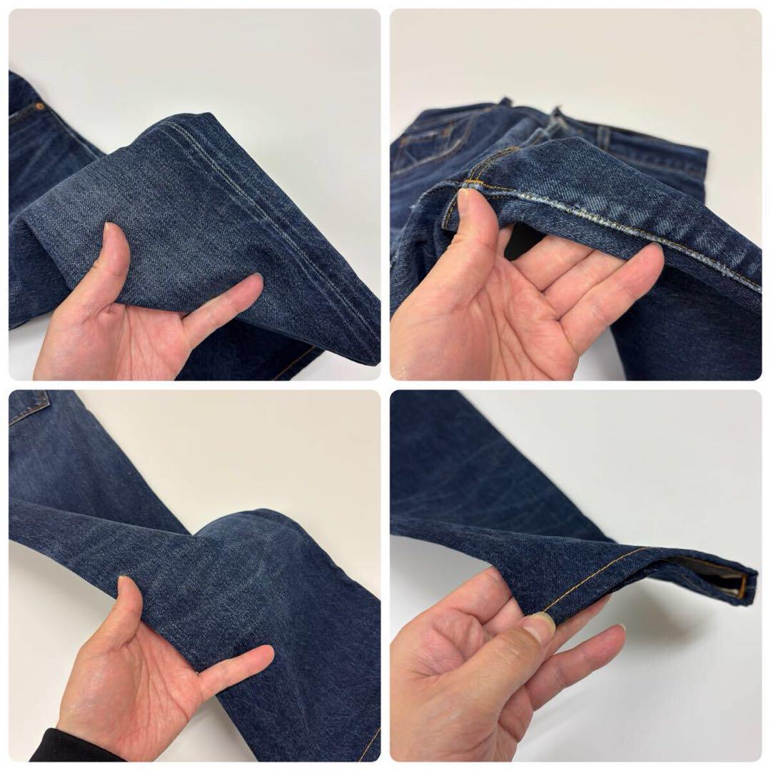 00s 02年製 Levi's 501 LVC 復刻 デニム パンツ 赤耳 ヒゲ