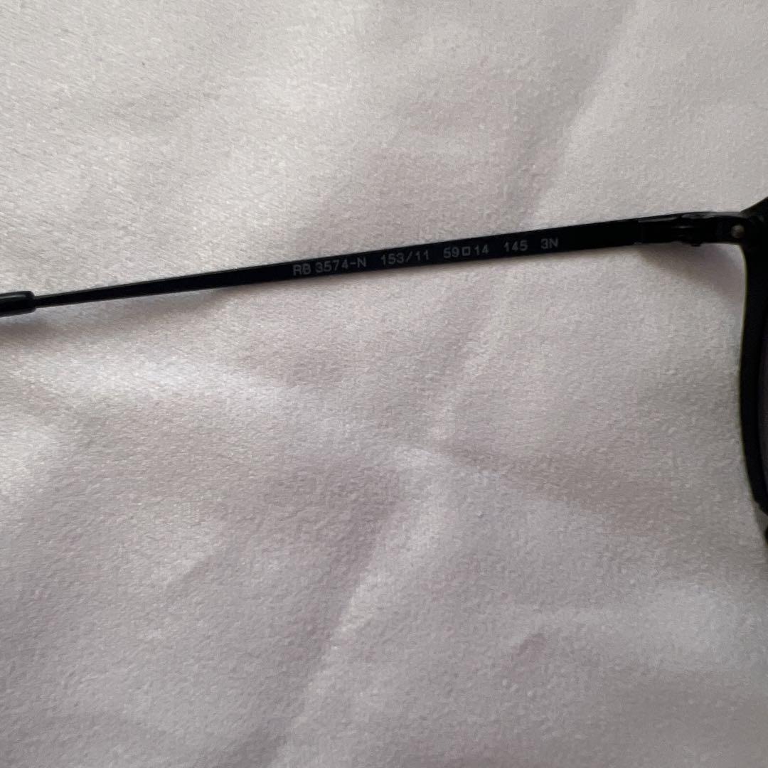Ray-Ban ブラック RB3574N 153/11 59-14