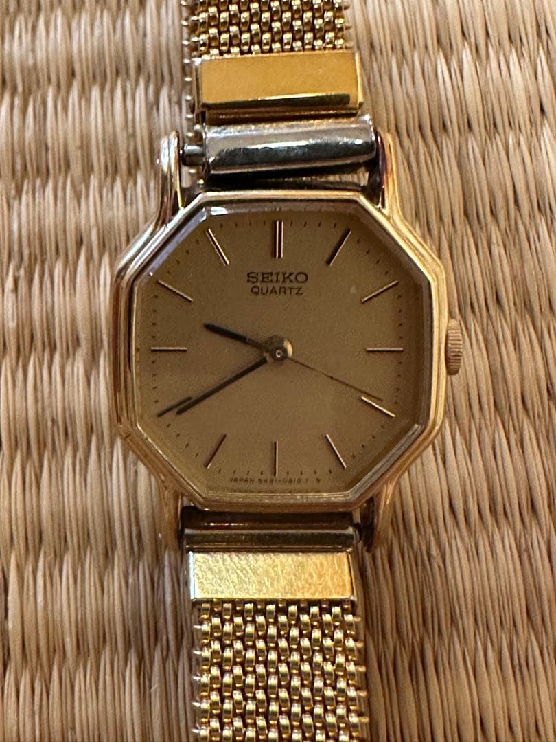 クォーツ腕時計 シルバー ステンレス製　6個セット