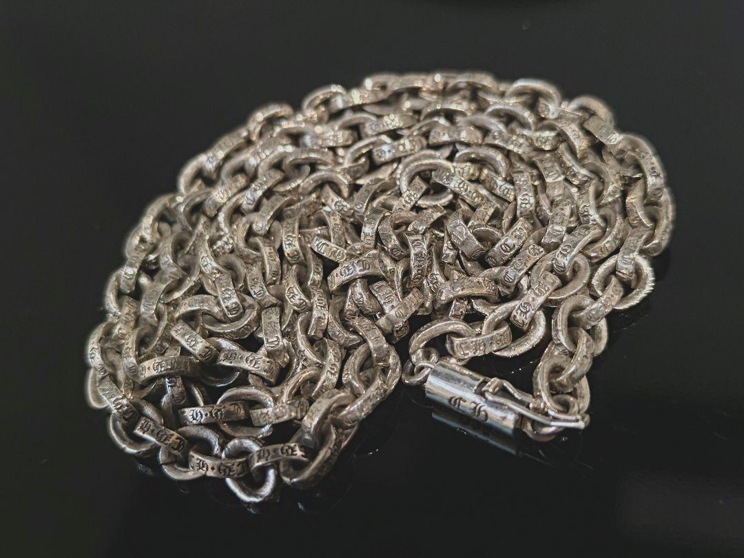 【再入荷】 ペーパーチェーン 14K刻印 シルバー925 60cm アクセサリー