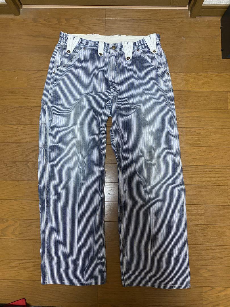 N.Hollywood Lee ストライプパンツ　ワイドパンツ