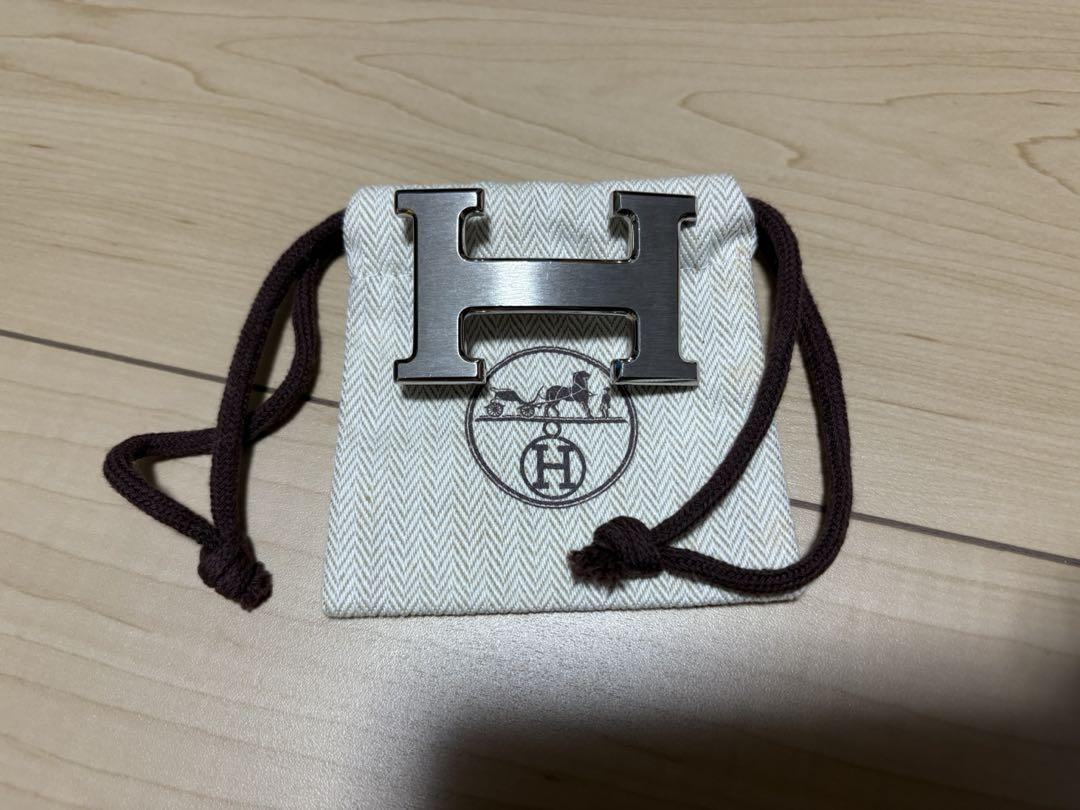 HERMESエルメス　ベルト　Hバックル　レザー