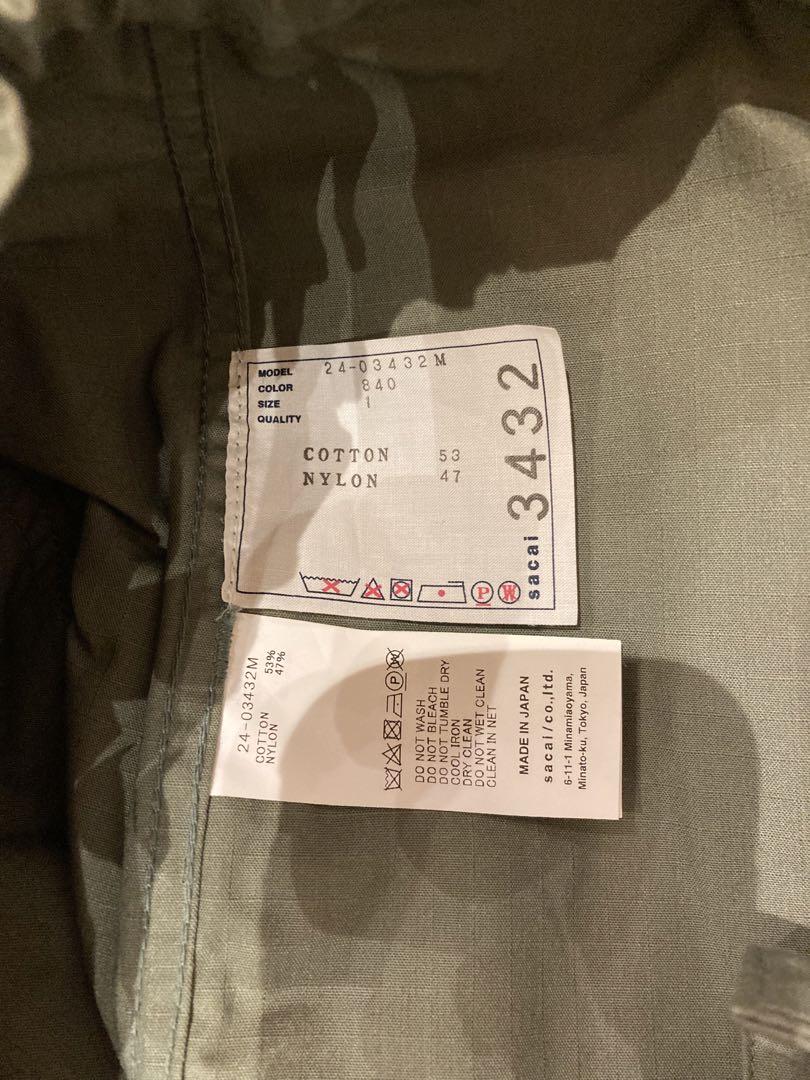 最終値引き‼️sacai 24aw ワイドパンツ　バギーパンツ　サイズ1
