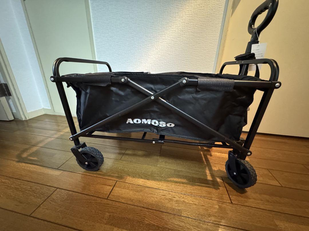 AOMOSO キャリーワゴン 黒