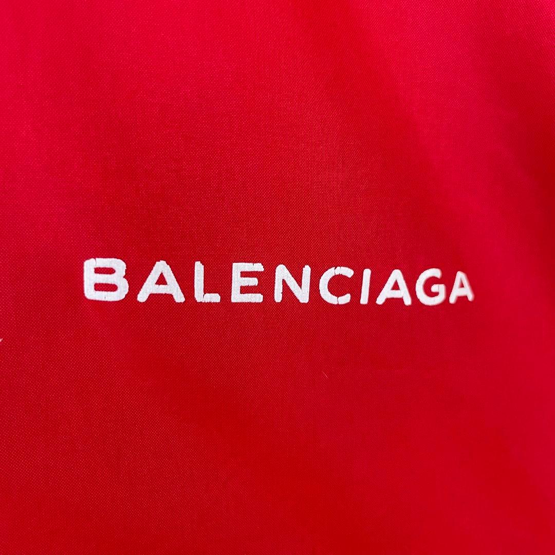 激レア 登坂広臣 着用 BALENCIAGA ナイロン トラックジャケット 赤