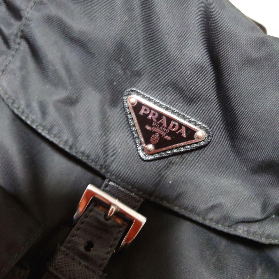PRADA ブラック ナイロン リュック
