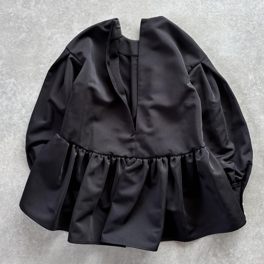 極美品 ツルバイマリコオイカワ 24AW 定価2.7万 Quinn ブラック　黒